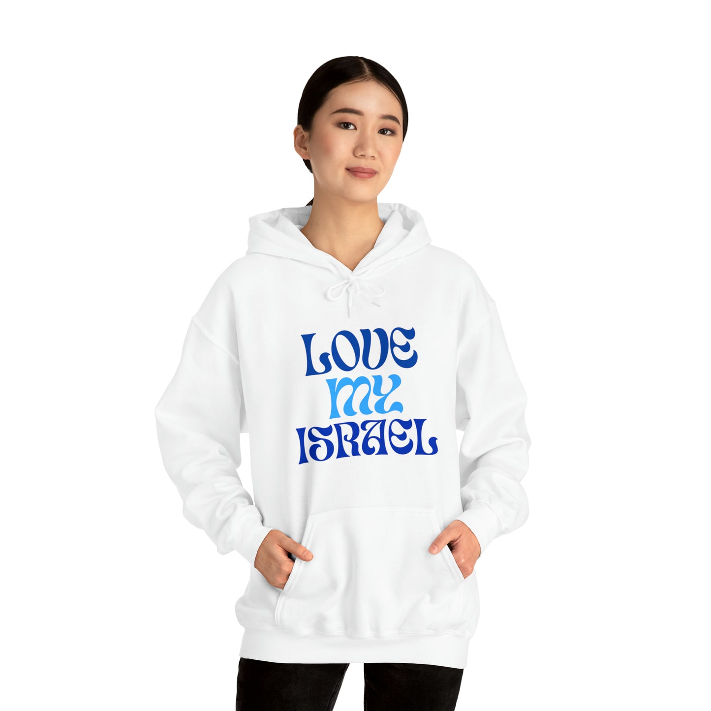 Love My Israel Hooded Sweatshirt