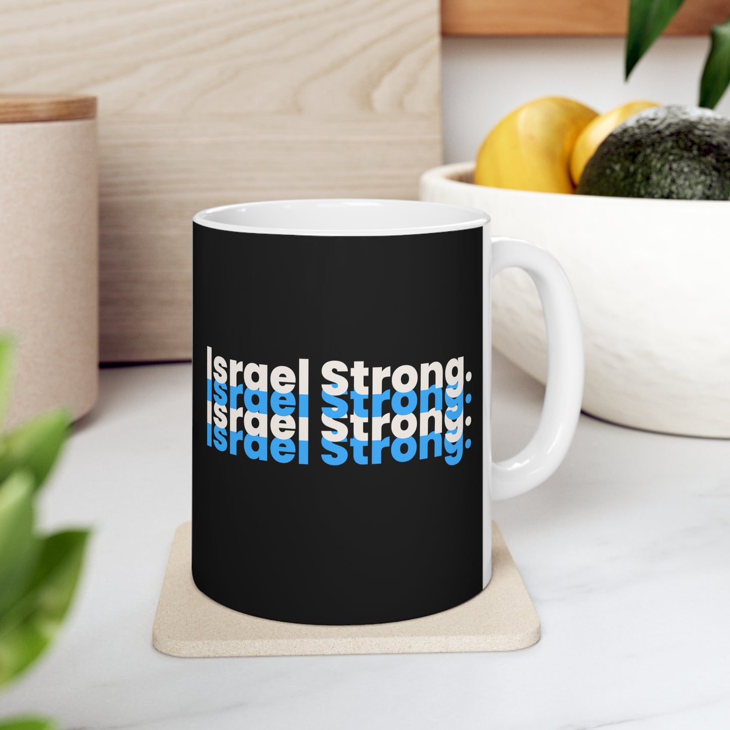 Israel Strong Ceramic Mug 11oz