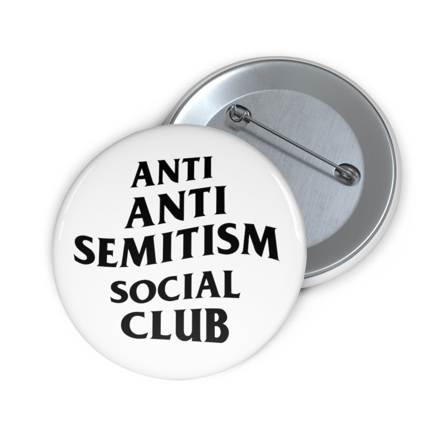 Anti Anti Semitism Social Club Pin Buttons