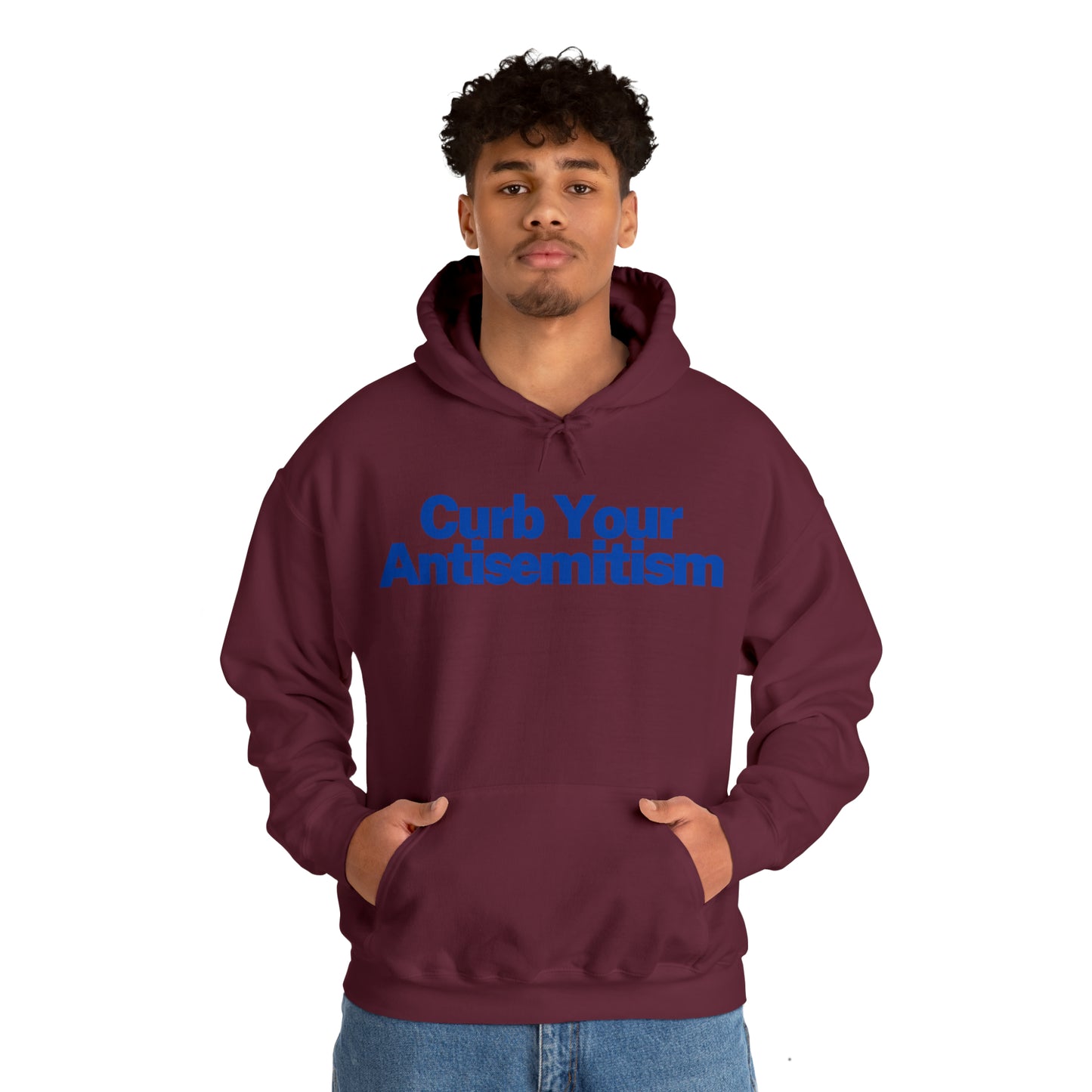 Curb Your Anti-Semitism Hoodie