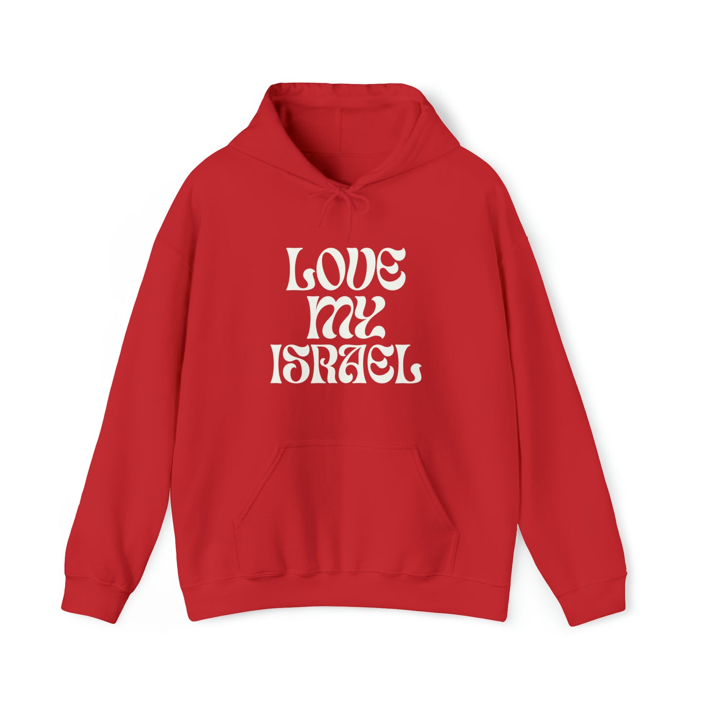 Love My Israel Hooded Sweatshirt