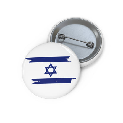 Israel Flag Custom Pin Buttons