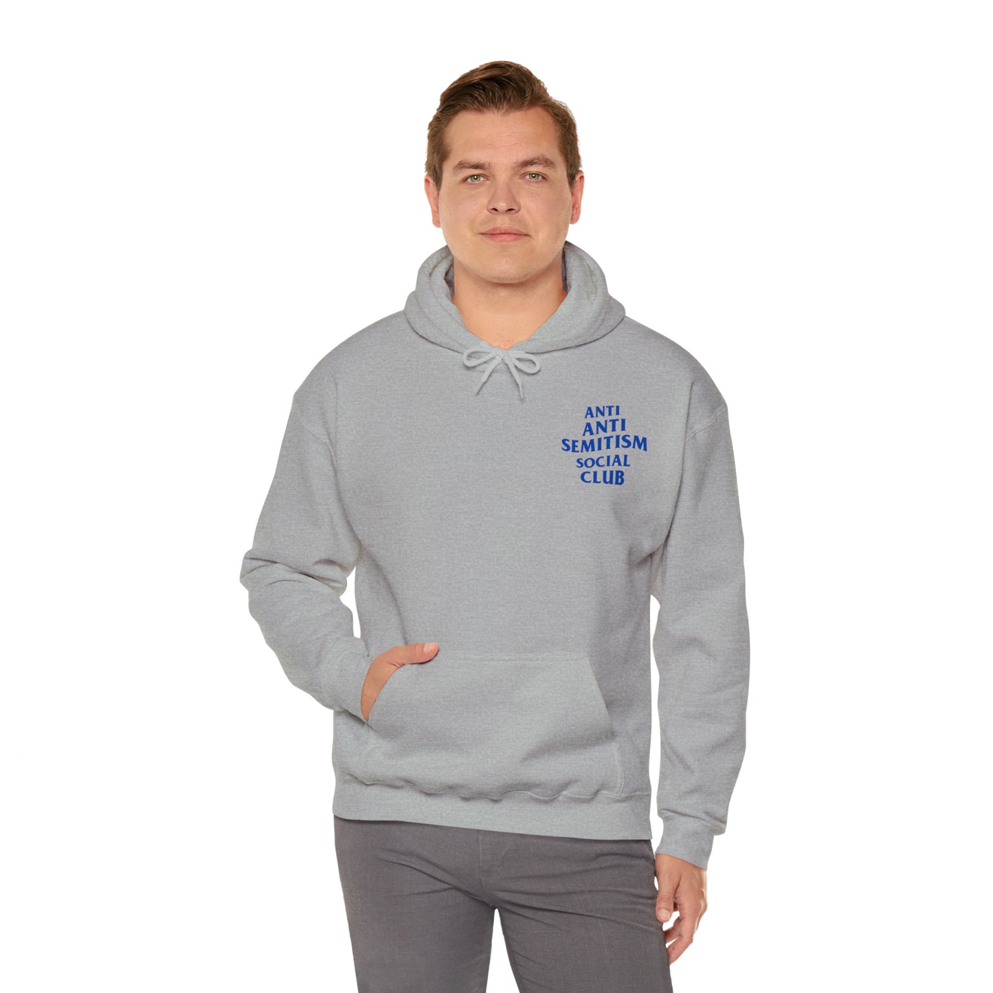 Anti Anti-Semitism Social Club | Original Blue Hoodie