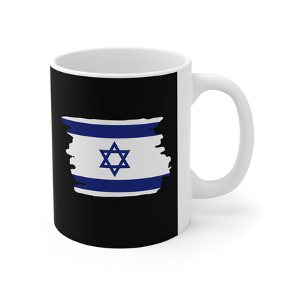 Israel Flag Ceramic Mug 11oz