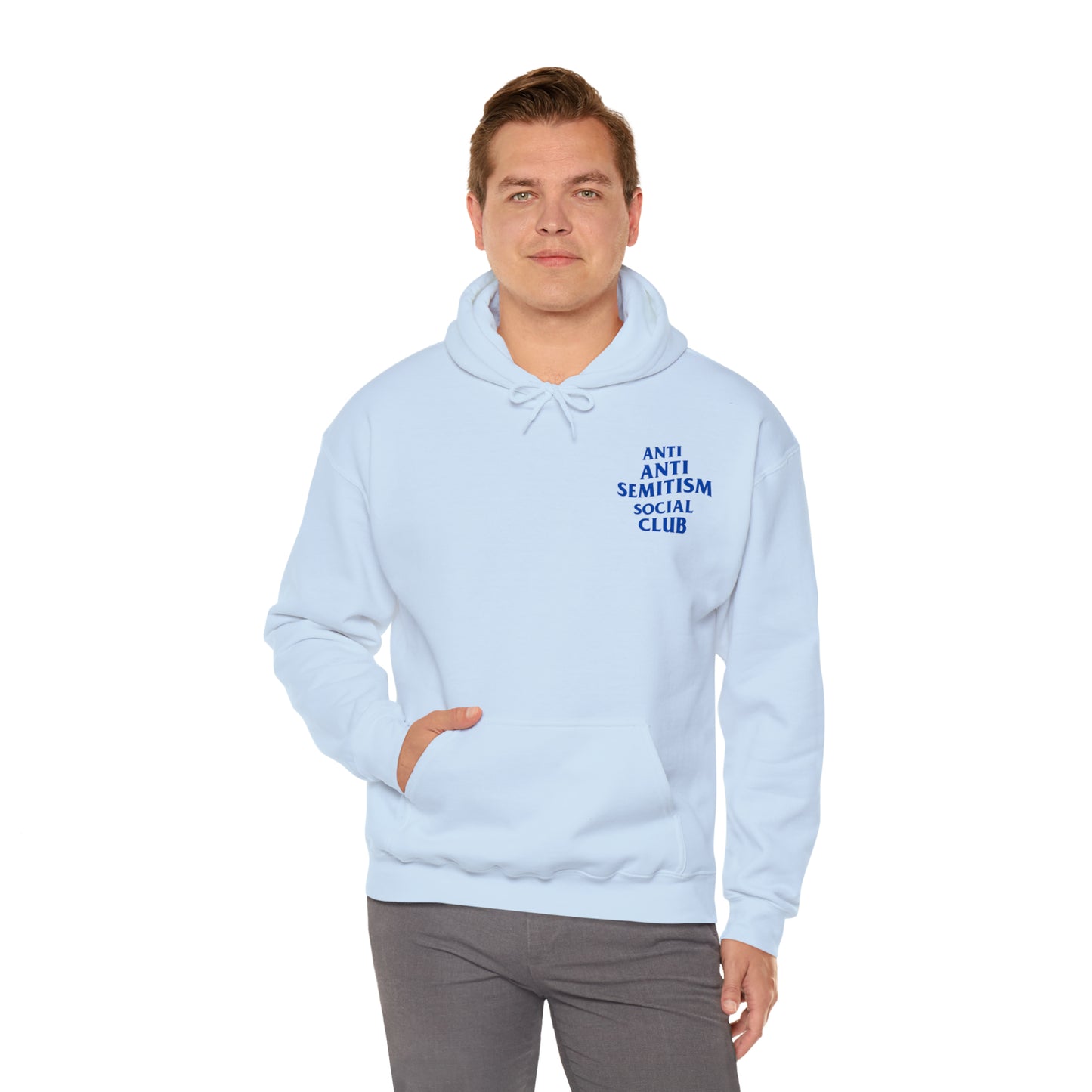 Anti Anti-Semitism Social Club | Original Blue Hoodie