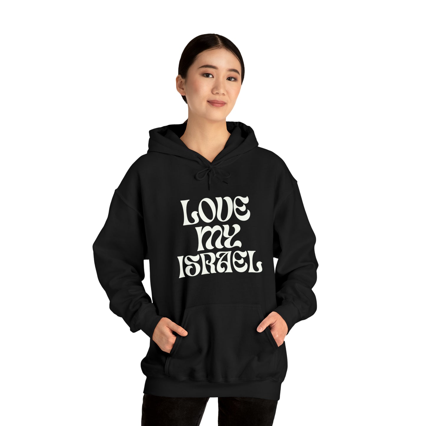 Love My Israel Hooded Sweatshirt