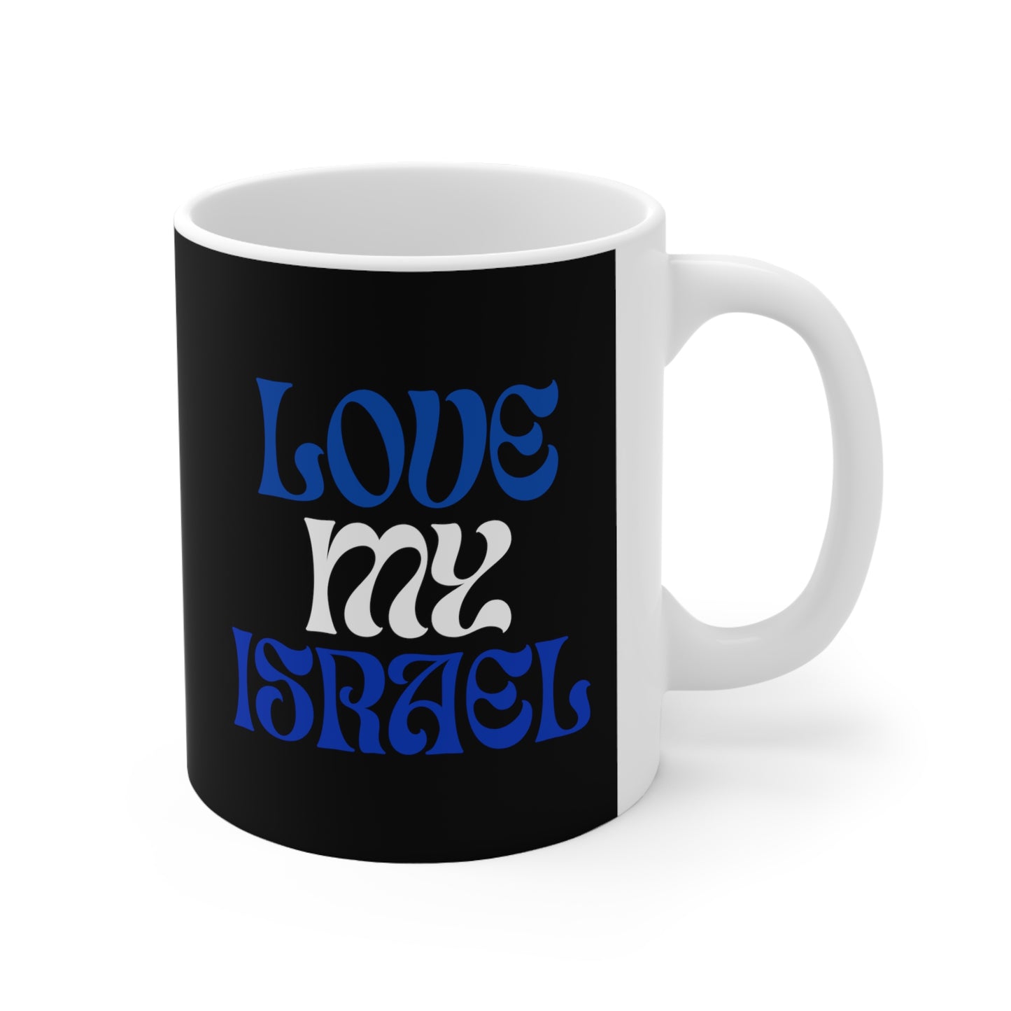 Love My Israel Ceramic Mug 11oz