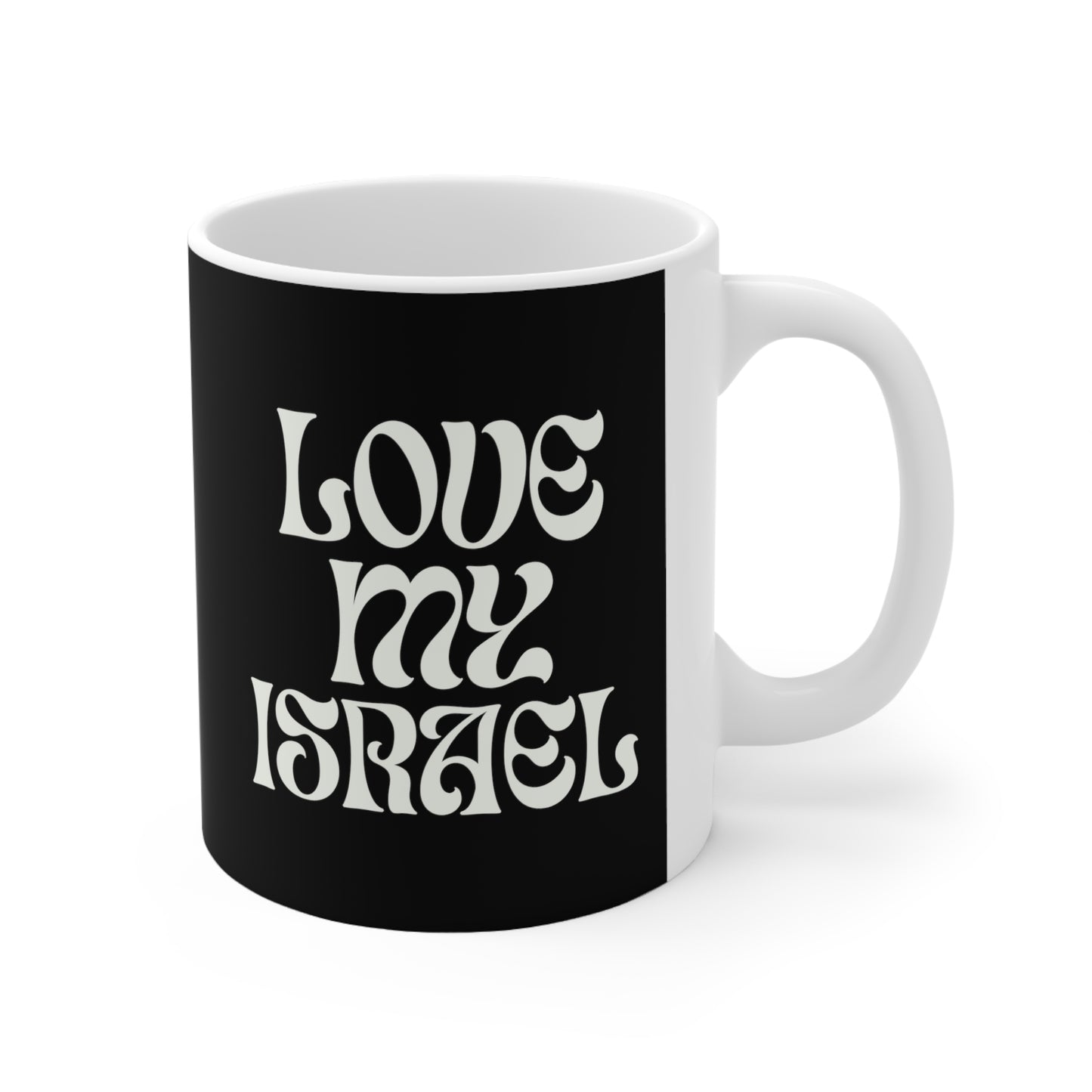 Love My Israel Ceramic Mug 11oz