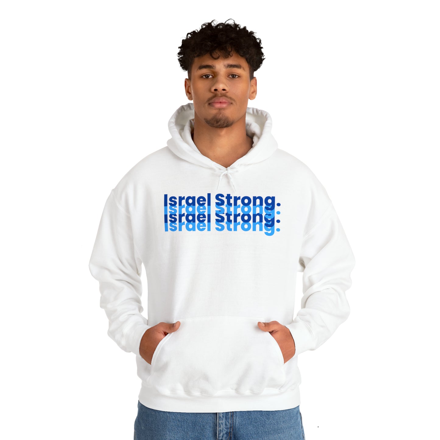 Israel Strong Hooded Sweatshirt