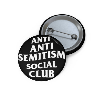 Anti Anti Semitism Social Club Pin Buttons