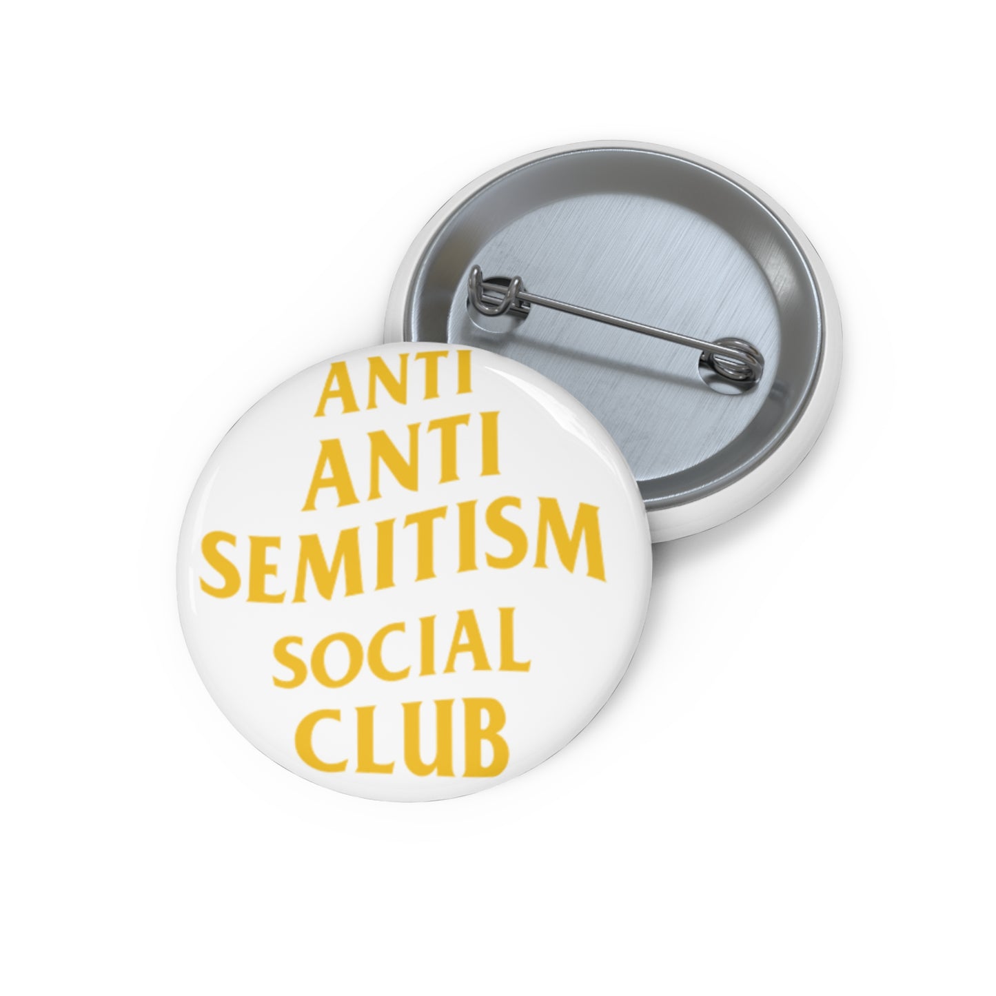 Anti Anti Semitism Social Club Pin Buttons