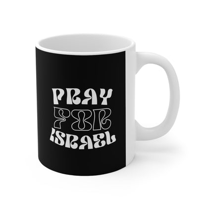 Pray For Israel Ceramic Mug 11oz