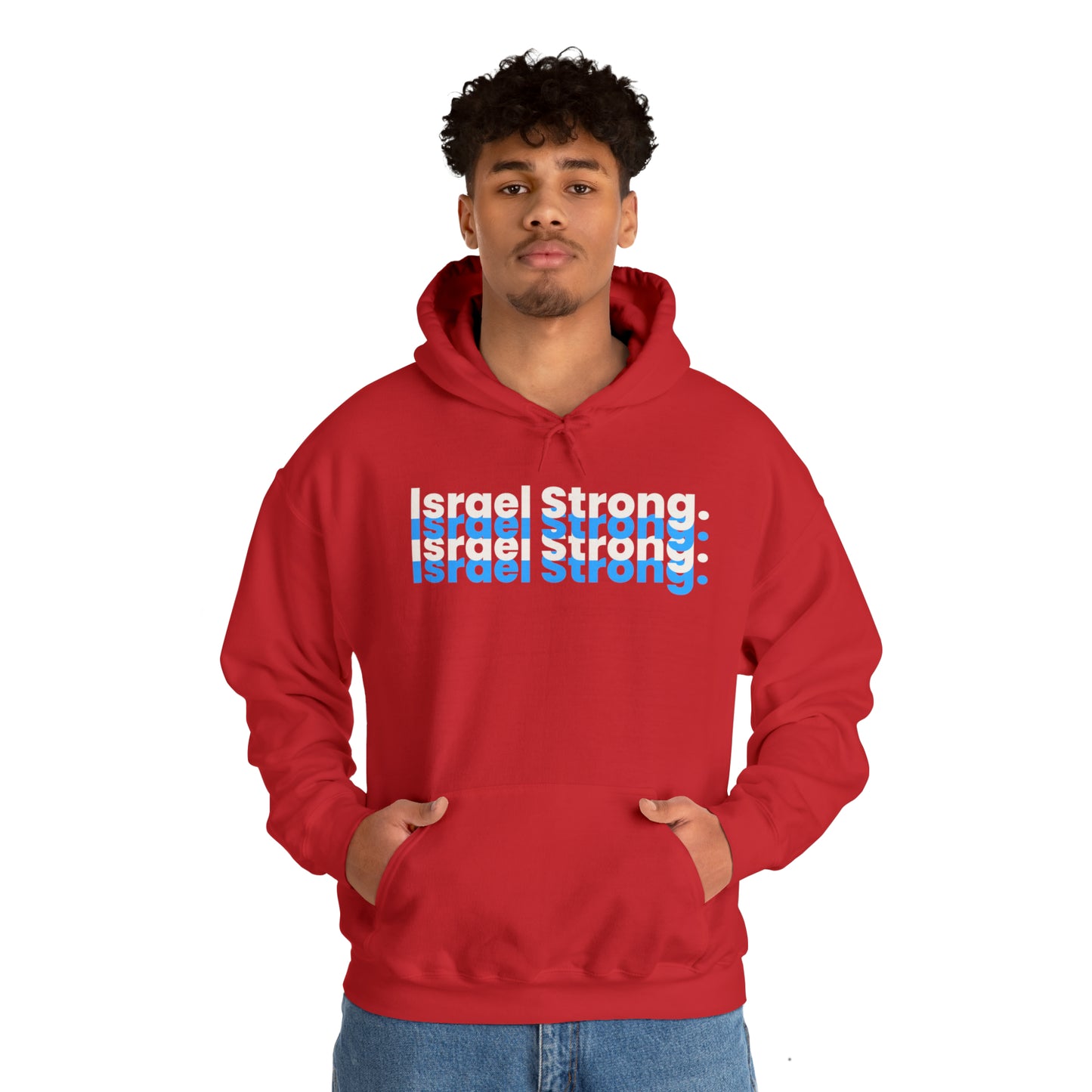 Israel Strong Hooded Sweatshirt