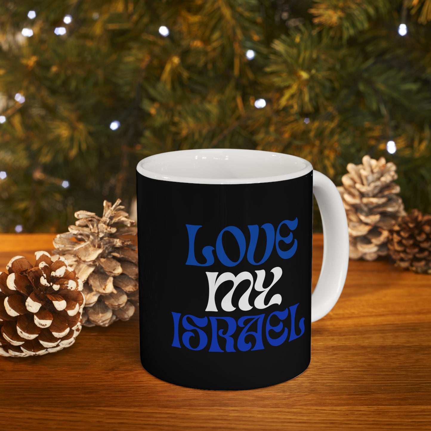 Love My Israel Ceramic Mug 11oz