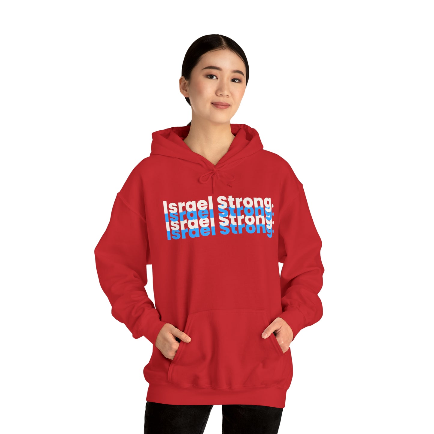 Israel Strong Hooded Sweatshirt