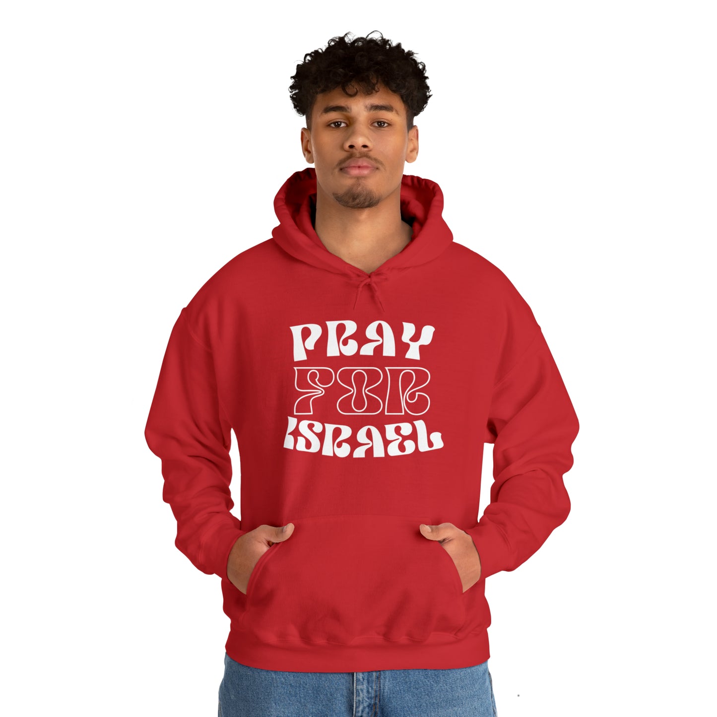 Pray For Israel Hooded Sweatshirt