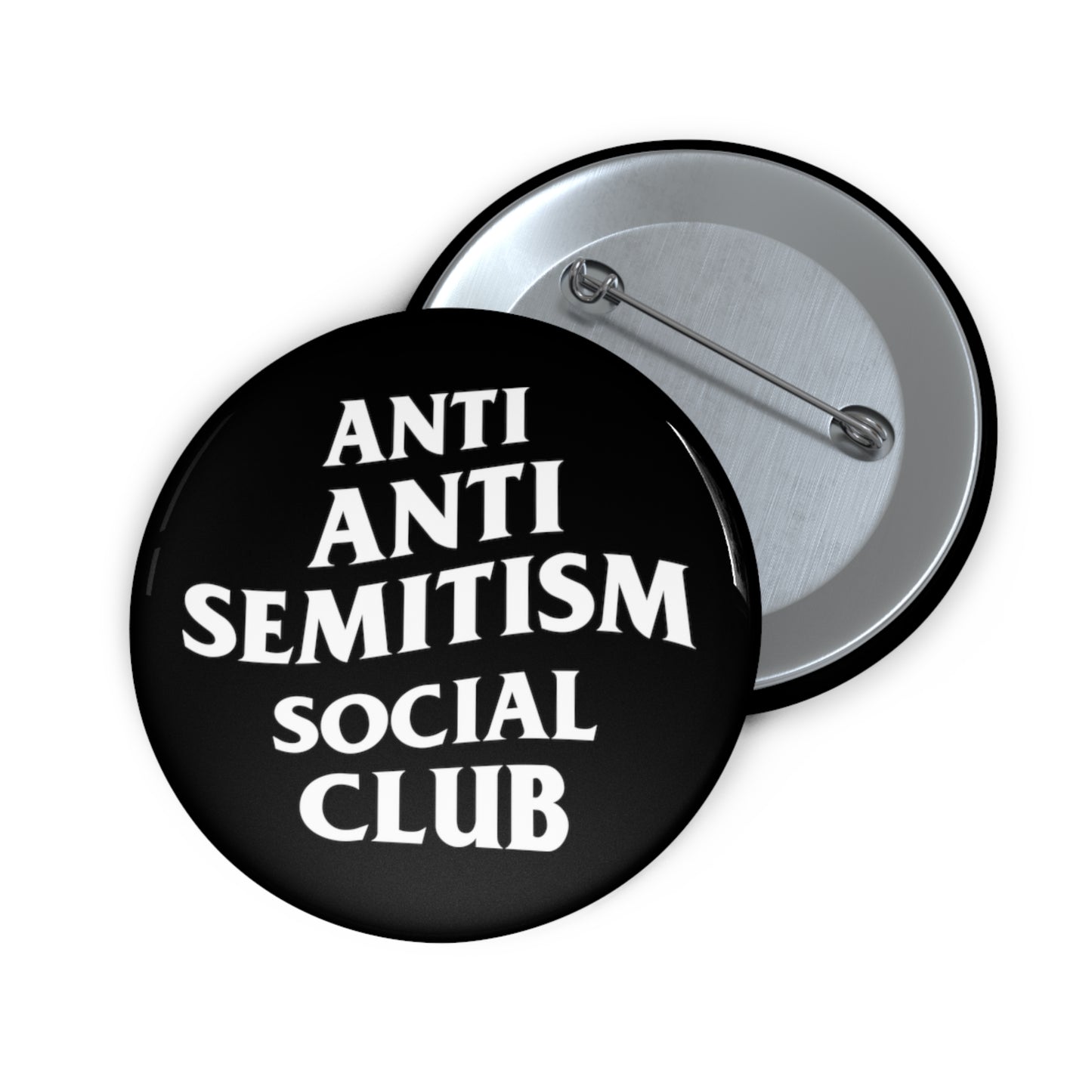 Anti Anti Semitism Social Club Pin Buttons