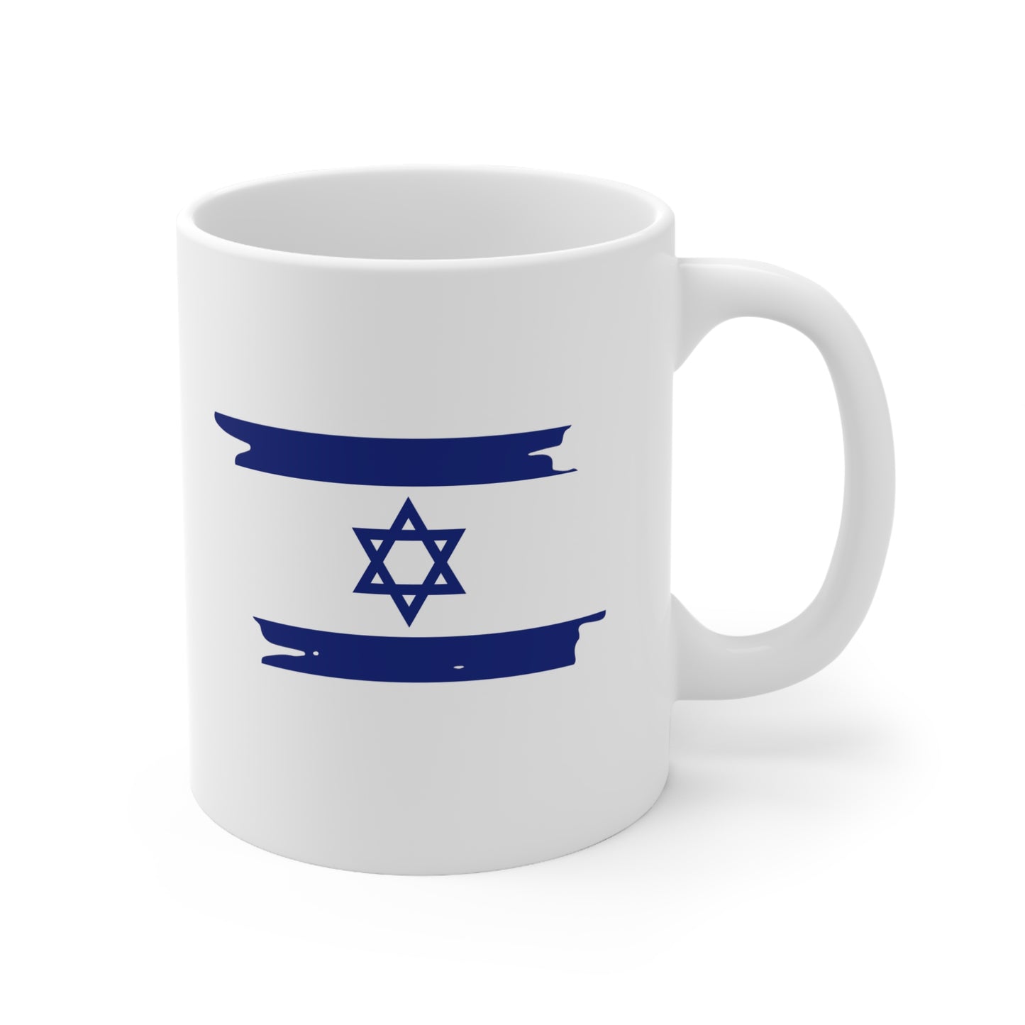 Israel Flag Ceramic Mug 11oz