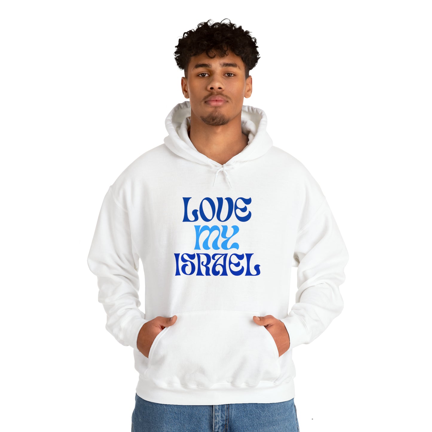 Love My Israel Hooded Sweatshirt